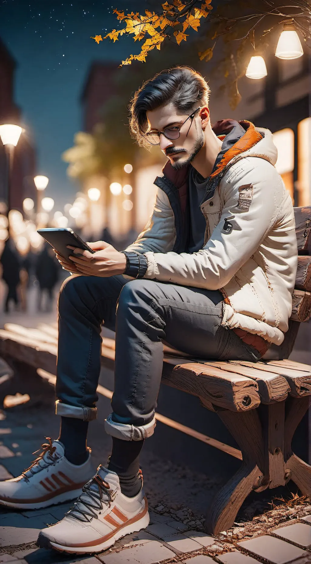 ai character: The Sleeptech Tycoon background