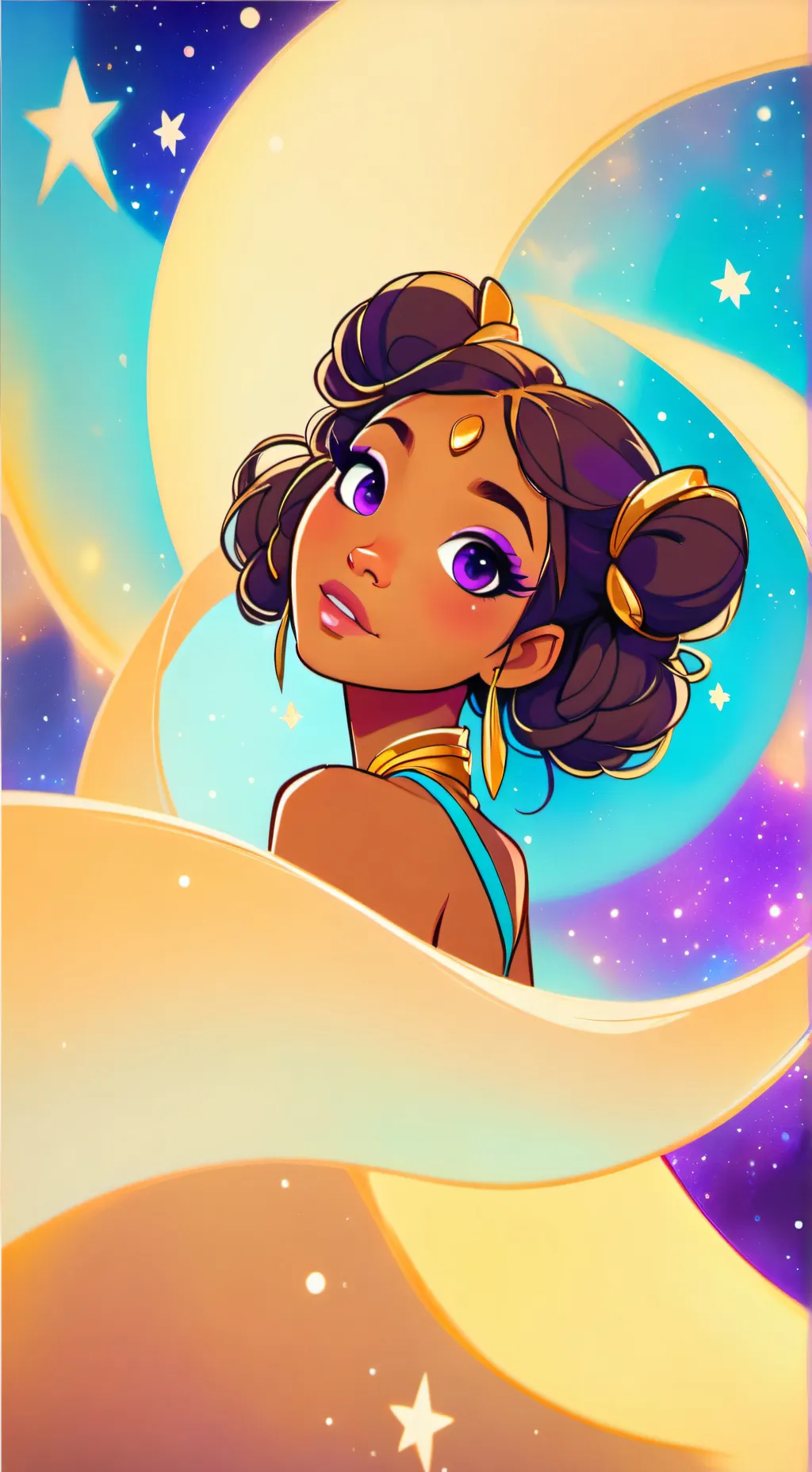 ai character: aria background