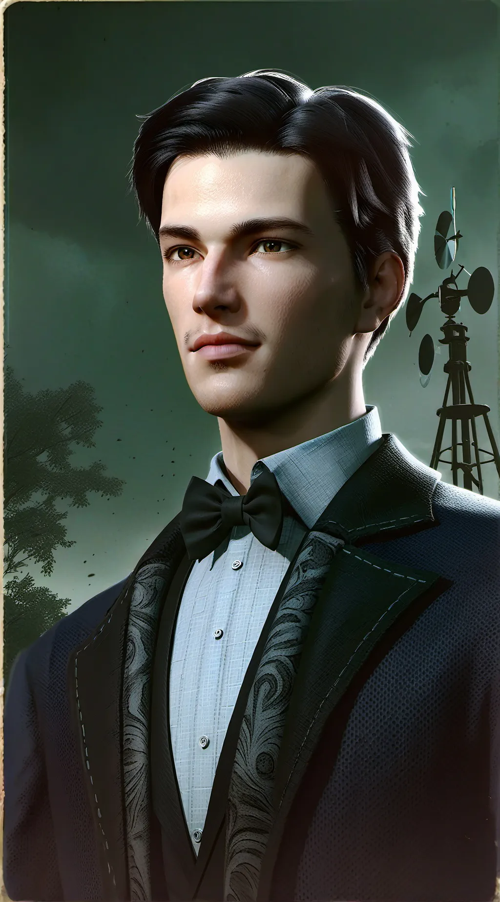 ai character: Jordan Wells background