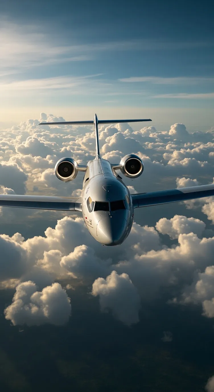 ai character: plane background