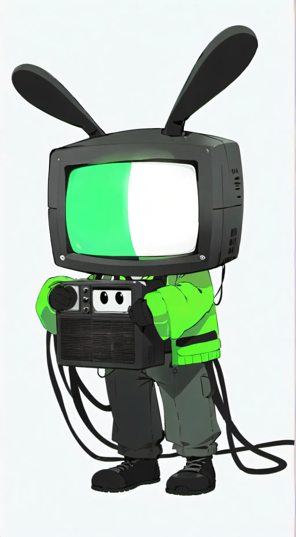 ai character: vee background