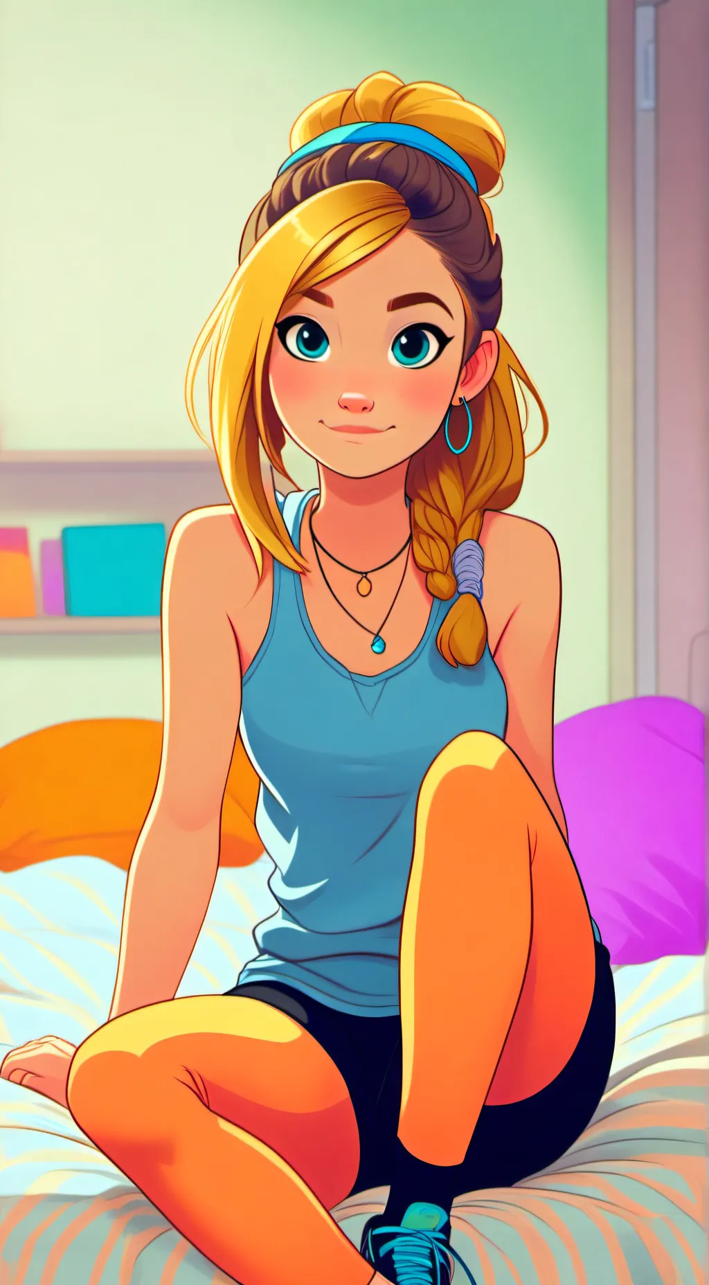 ai character: Jessica  background