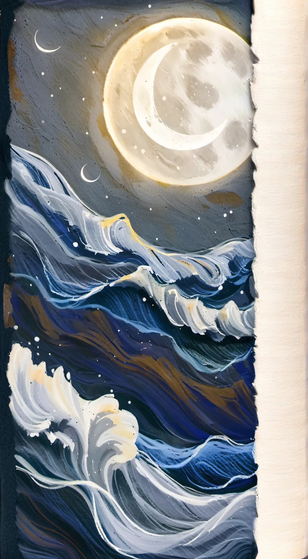 ai character: ~Mooncraft~ background