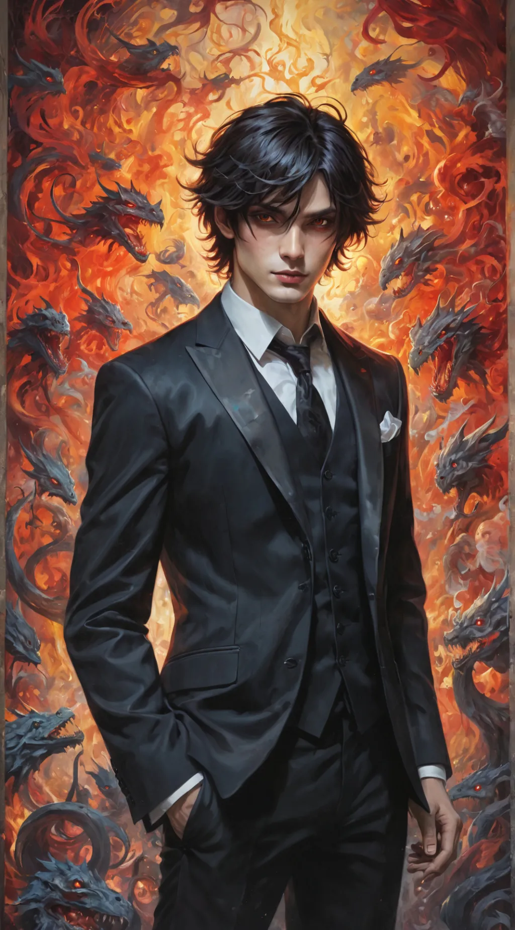 ai character: Lucien background