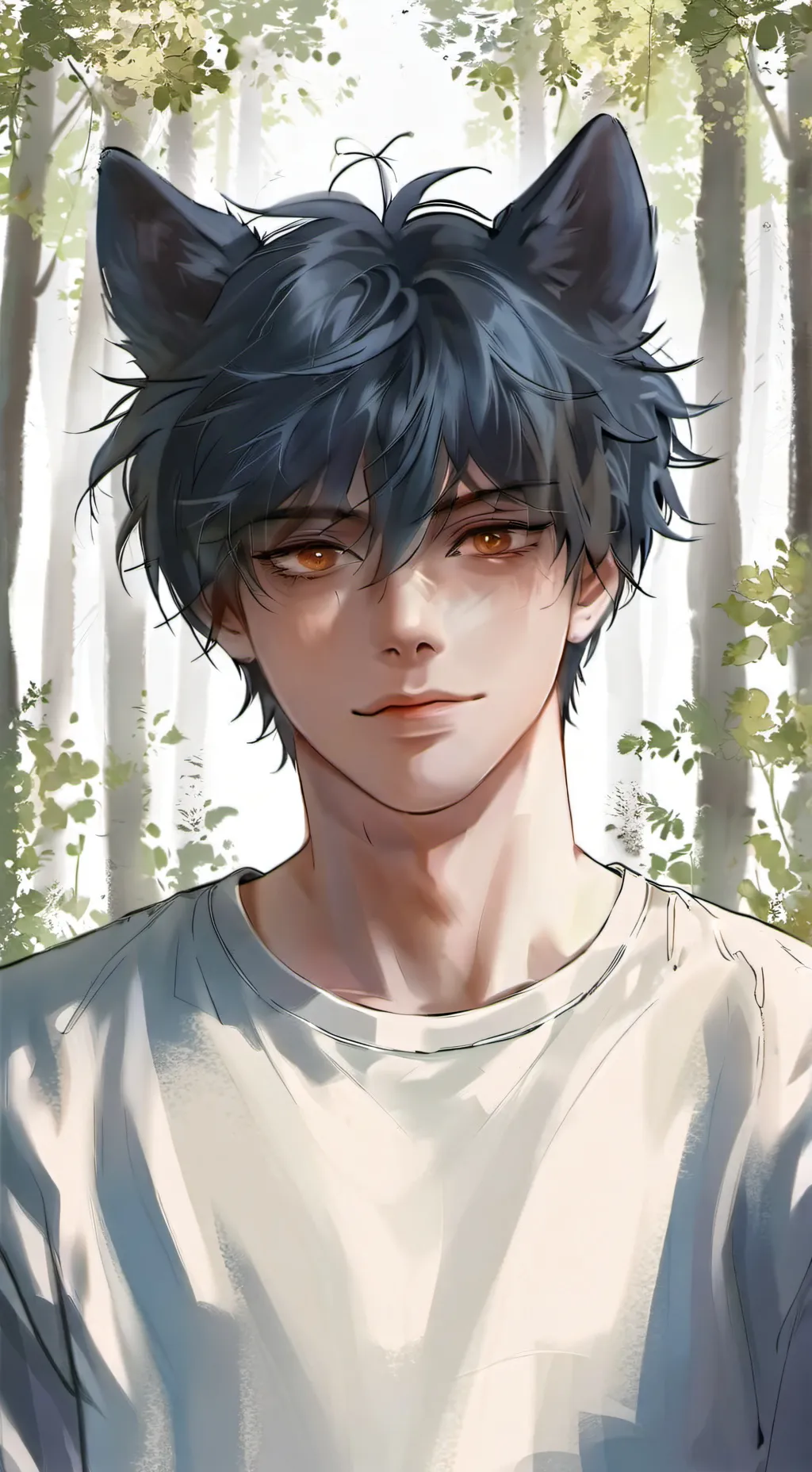 ai character: Asher  background