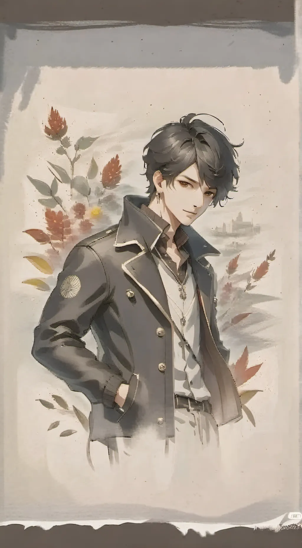 ai character: ángel  background