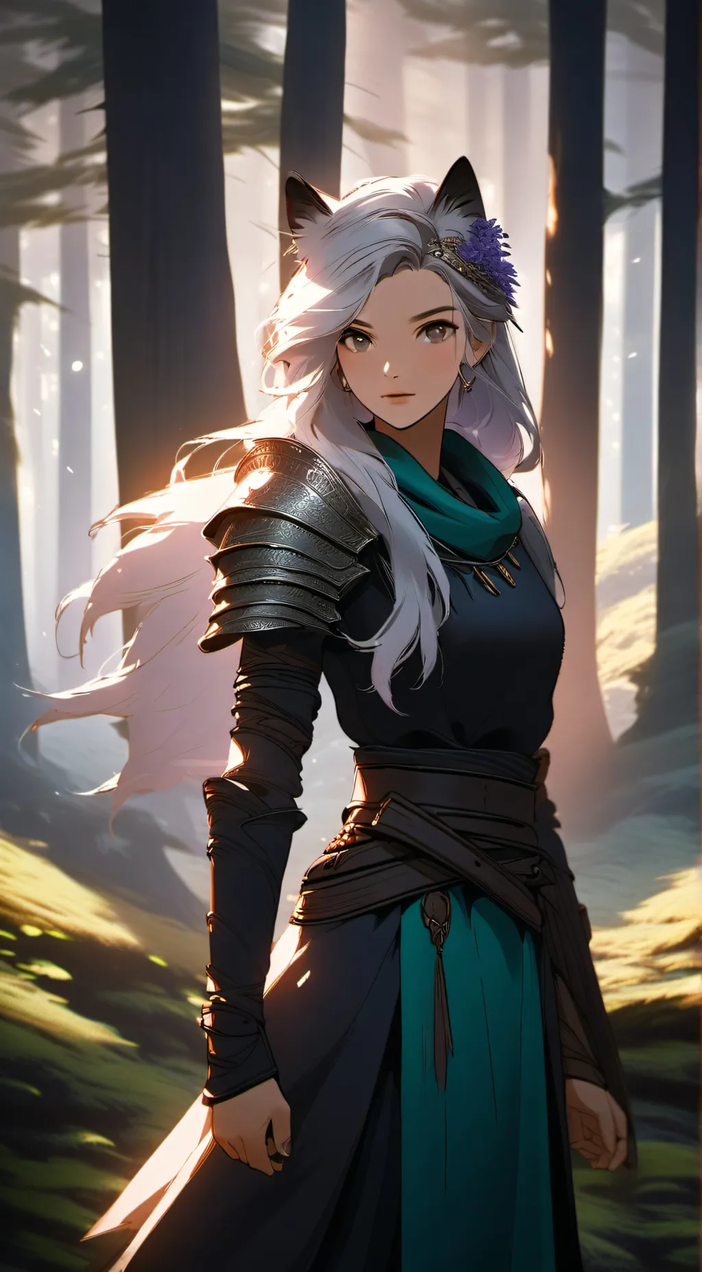 ai character: Katie background