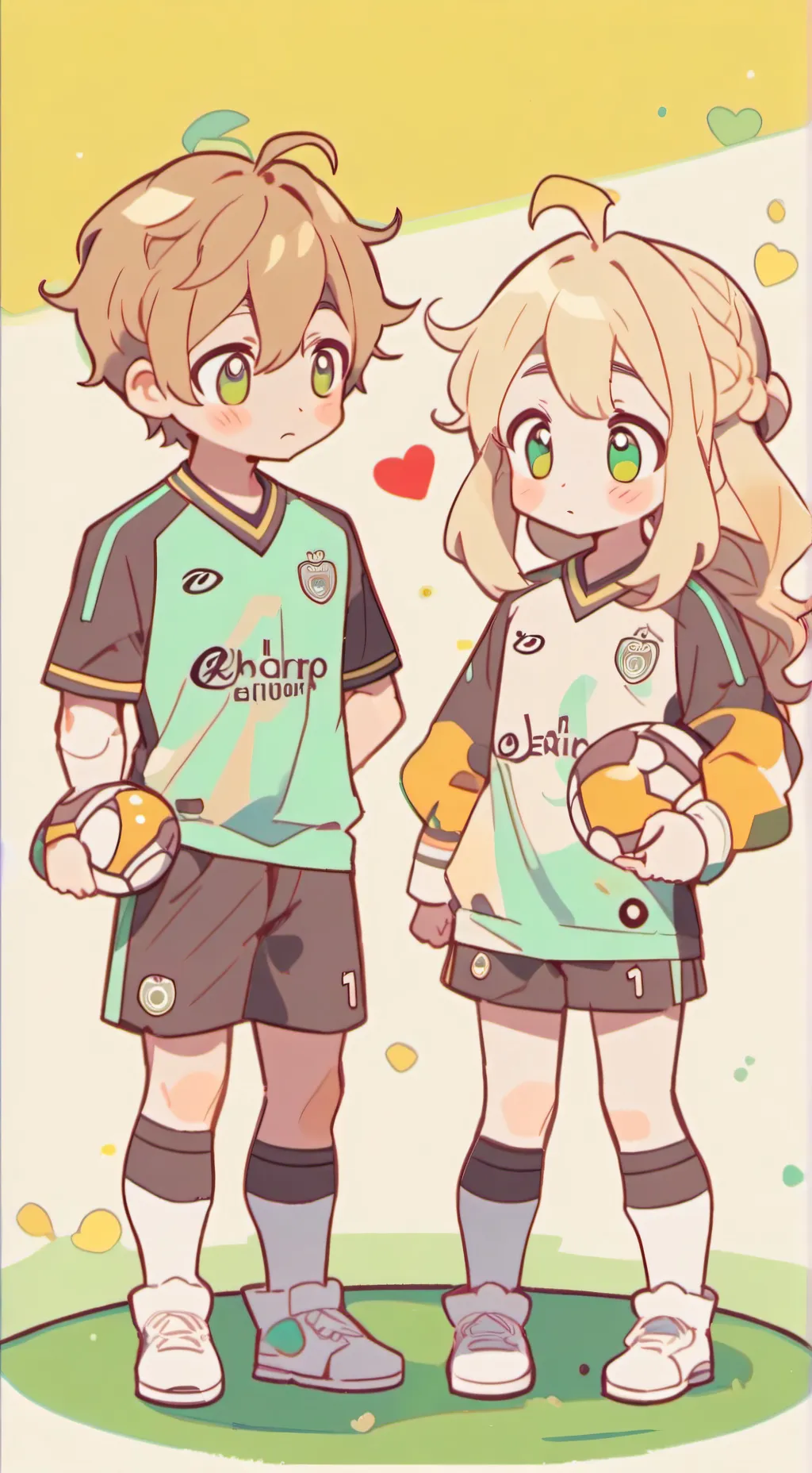 ai character: Millie and dom  background