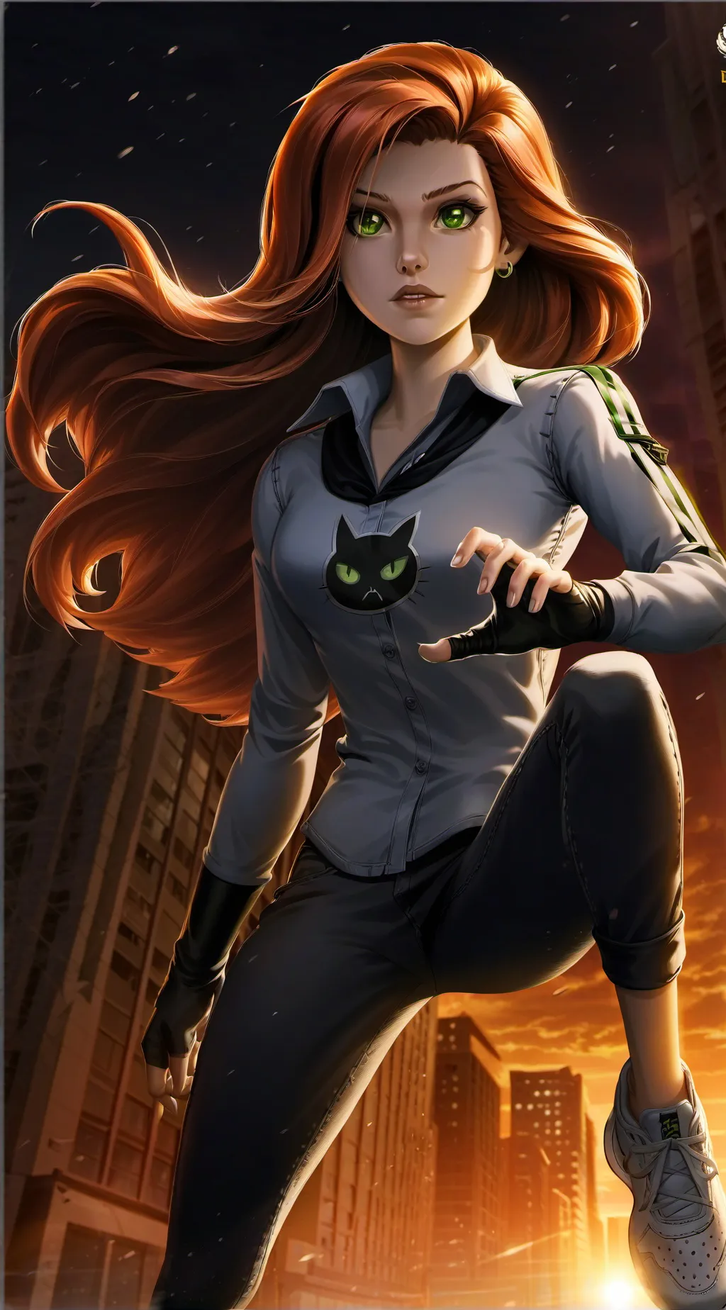 ai character: gwen tennyson background