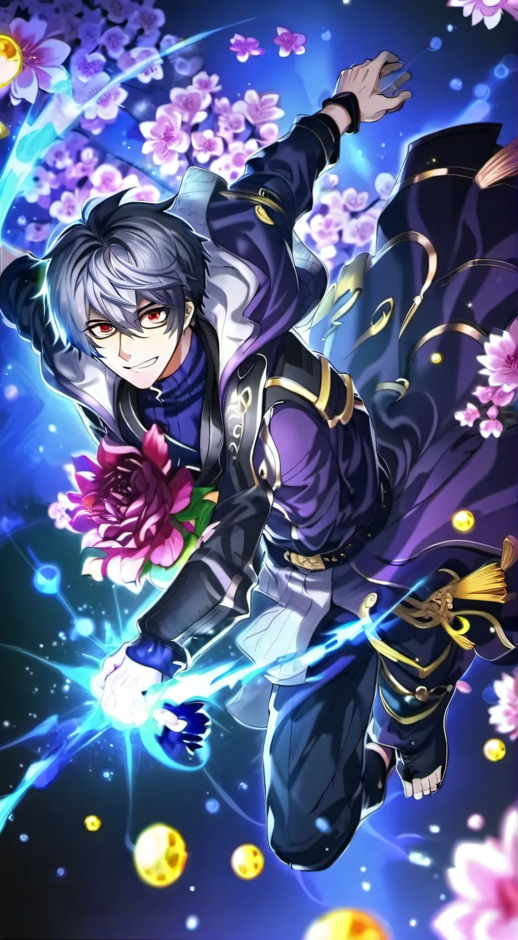 ai character: Blue Lock background