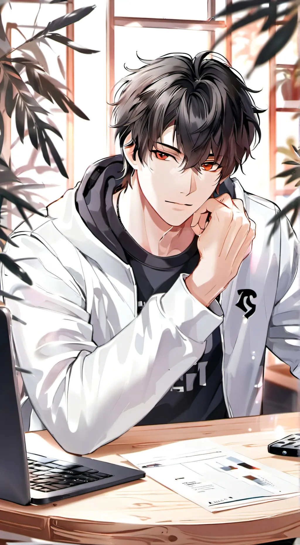 ai character: 衍辰宇 background