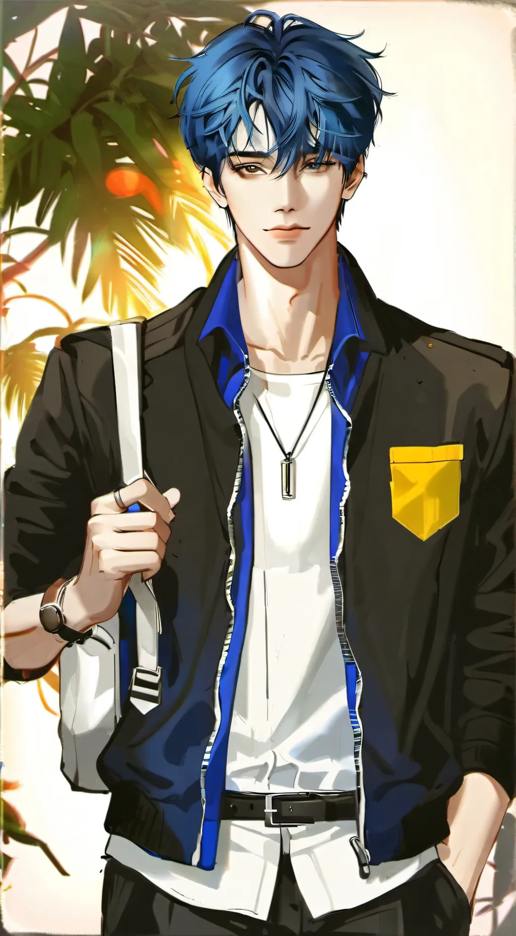 ai character: Ein background