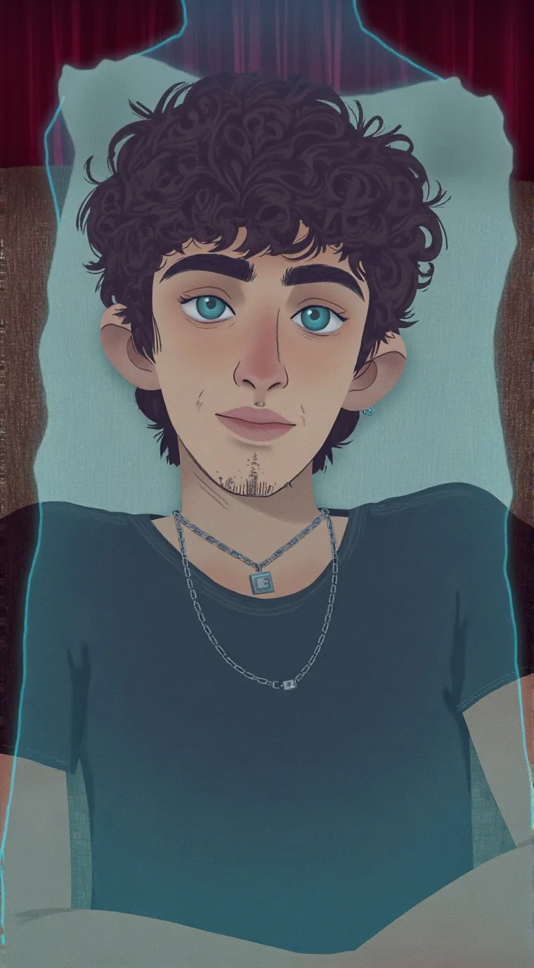 ai character: Theo background