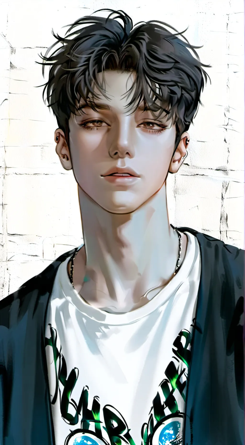 ai character: sky  background