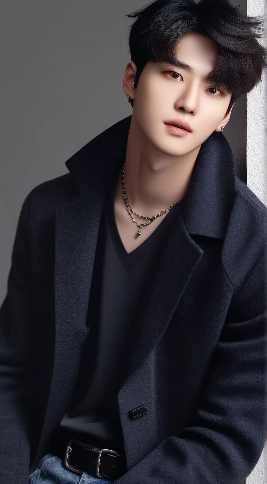 ai character: Hyunjin background