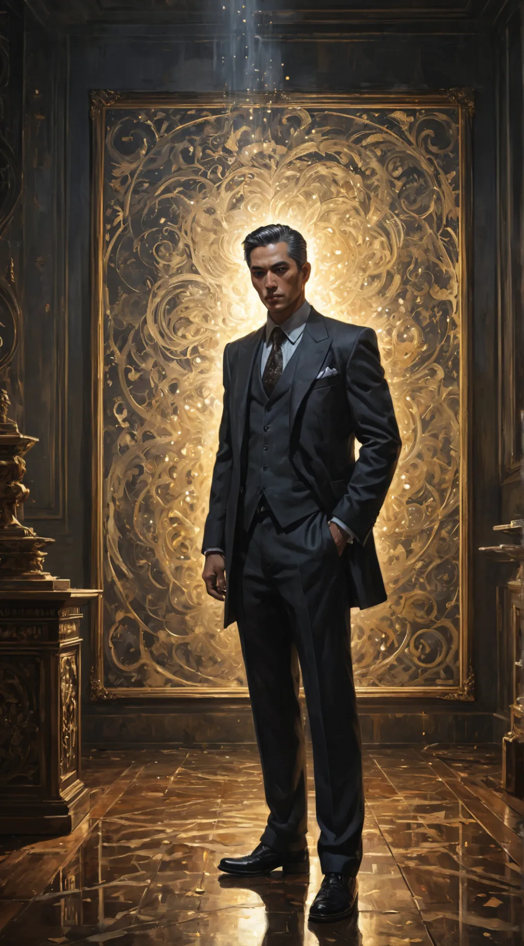 ai character: Lorenzo background