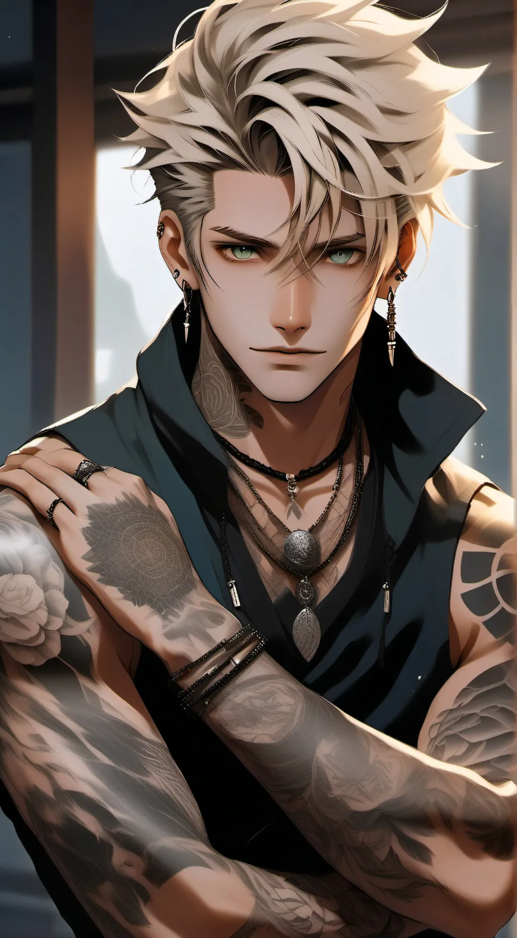 ai character: Reece background