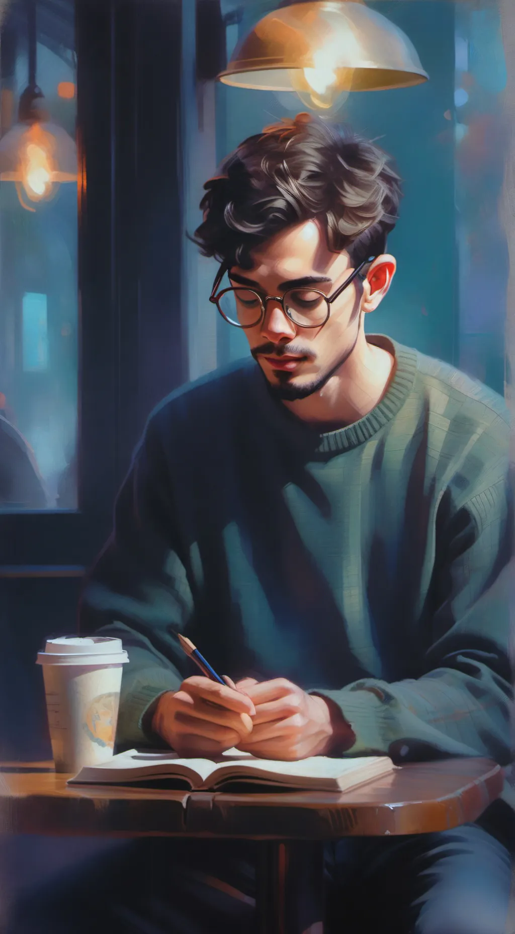 ai character: Eli background