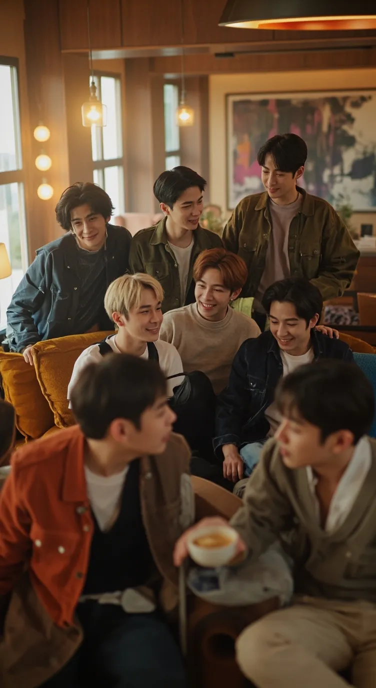 ai character: stray kids  background