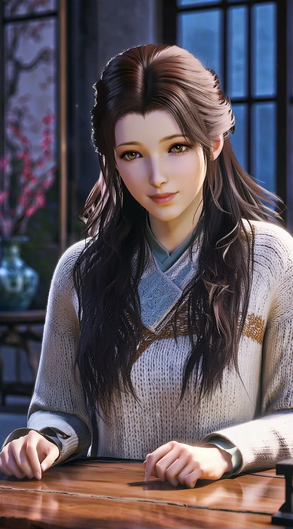 ai character: sister background