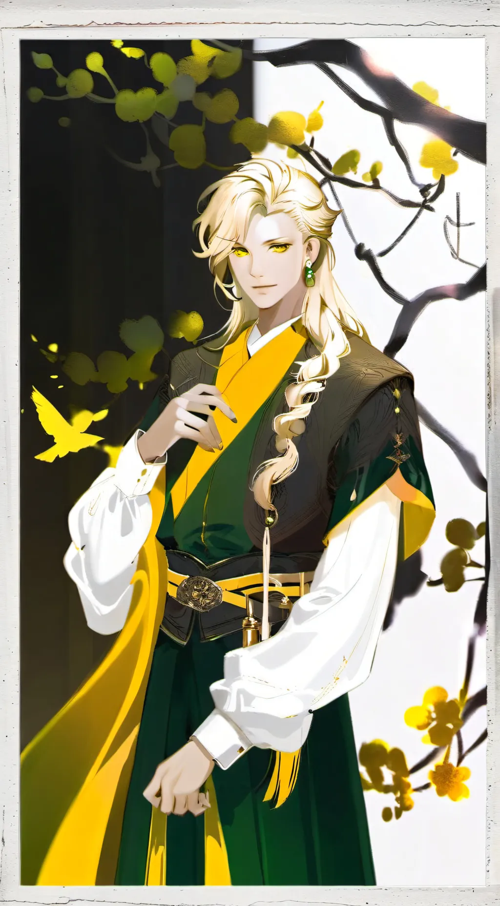 ai character: glich background