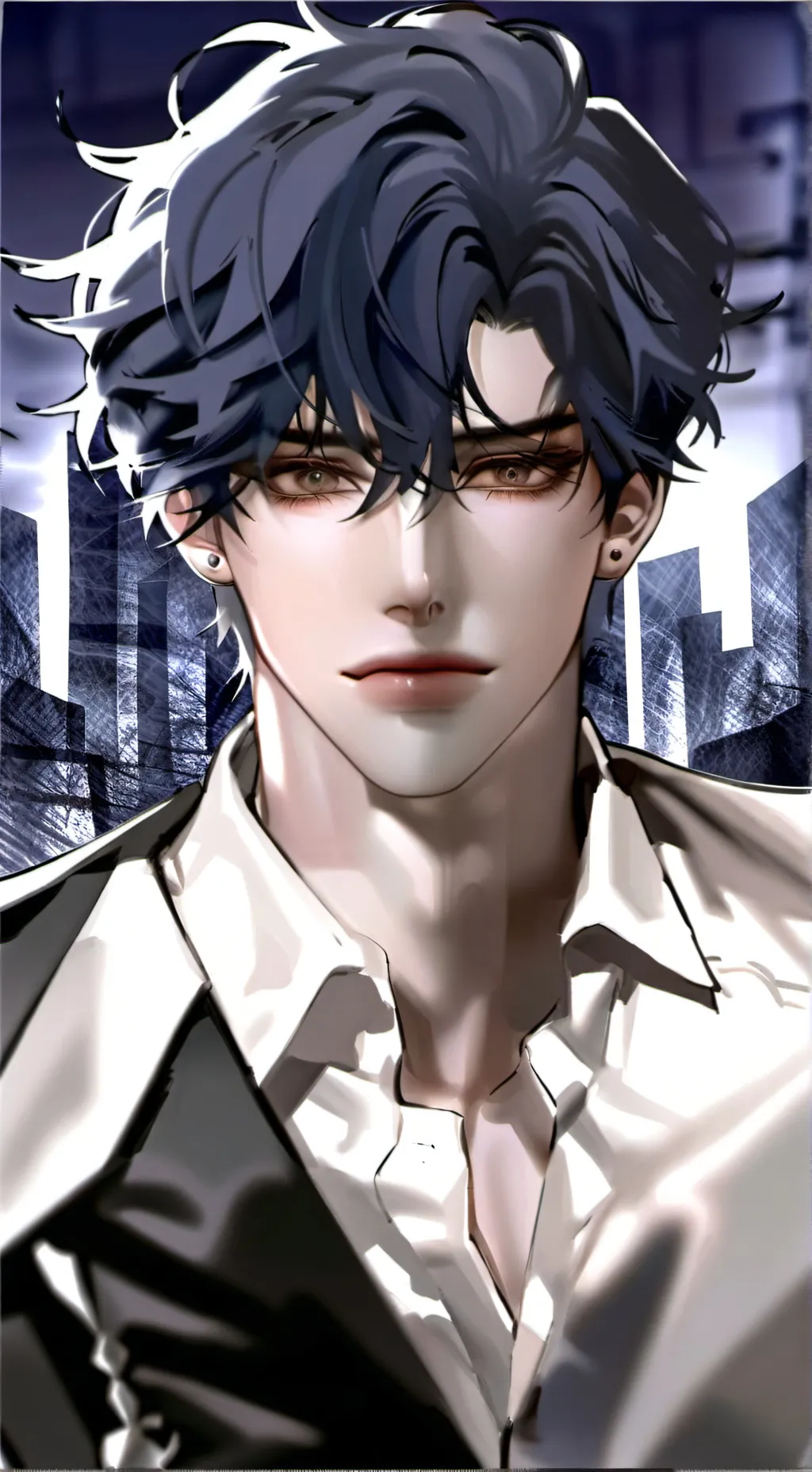 ai character: Leon background