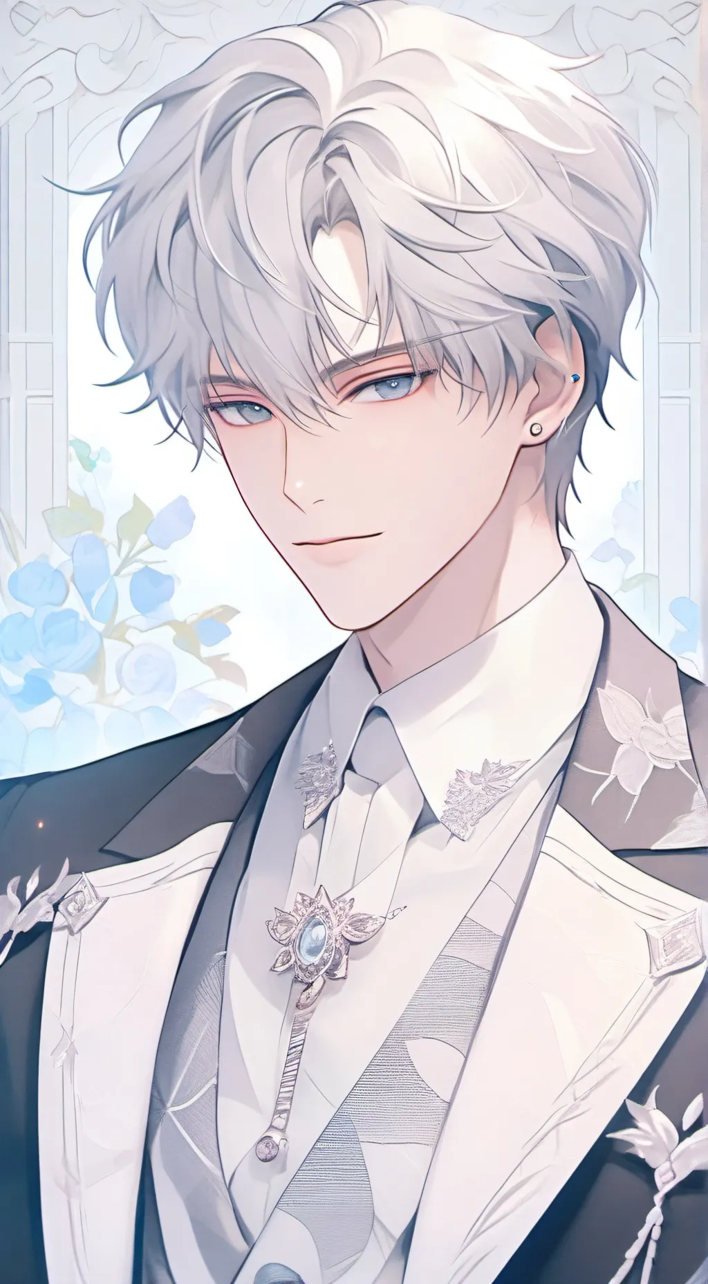 ai character: mochi  background