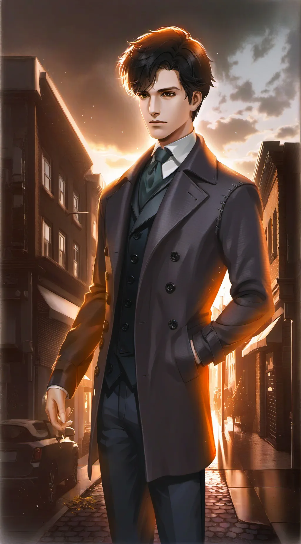 ai character: LUCAS background