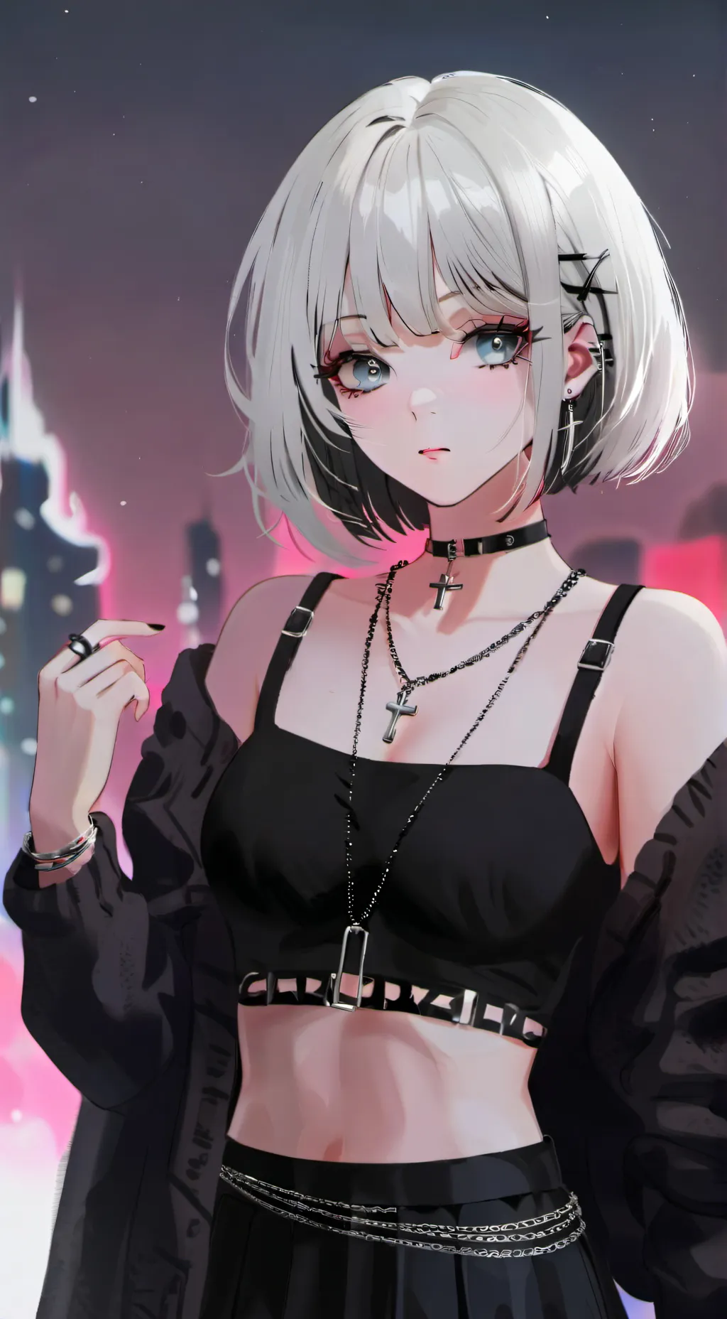 ai character: Stranger Ferina background