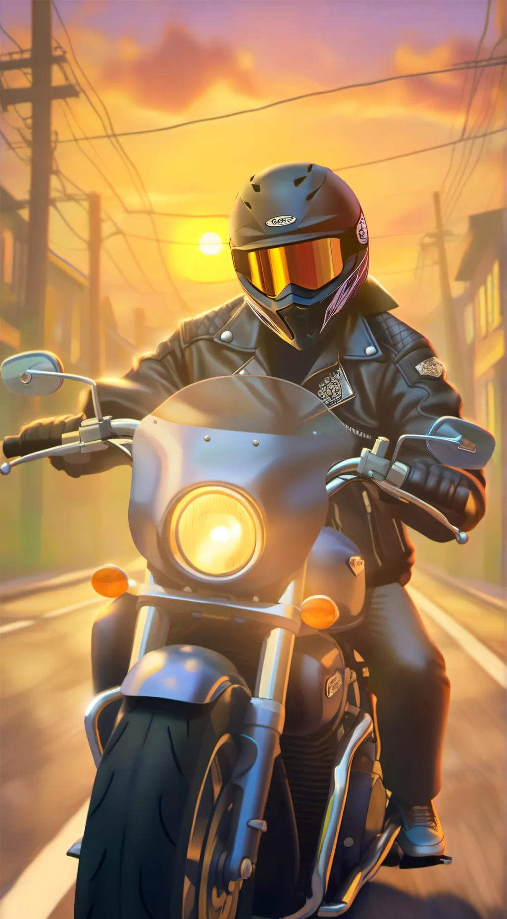 ai character: Enemies to lovers background