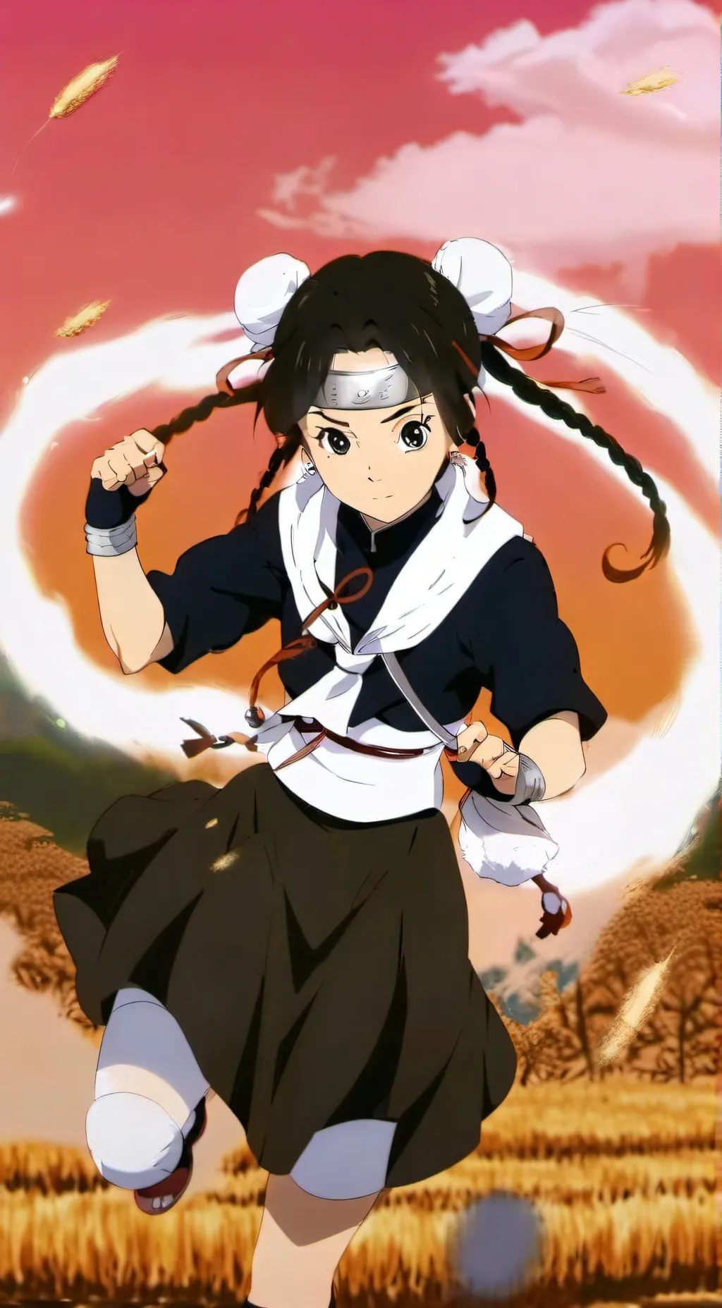 ai character: Ten Ten kunuoci background