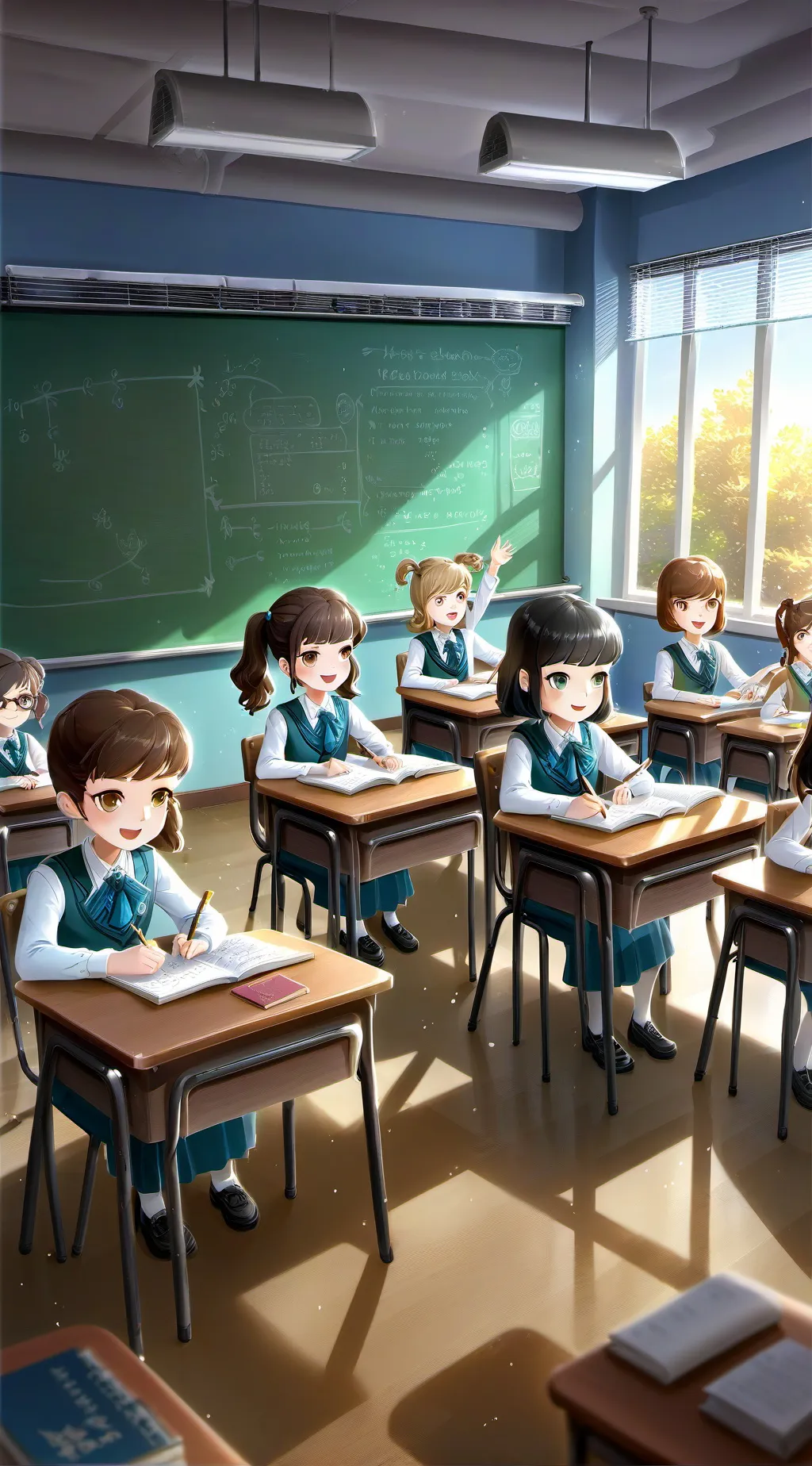 ai character: MRS. ***** background