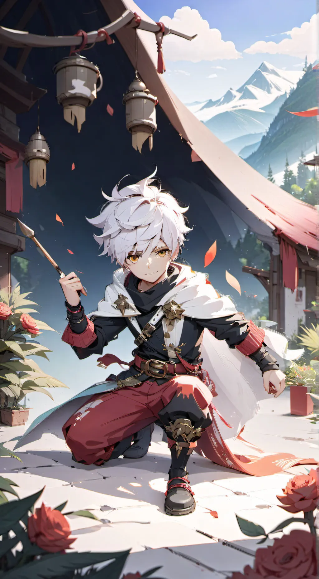 ai character: Doey x player  background