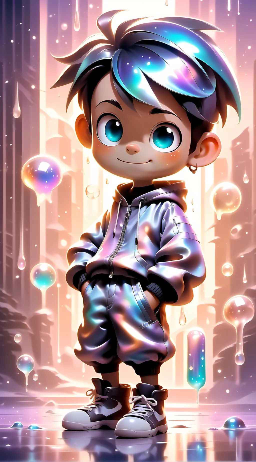 ai character: Max background