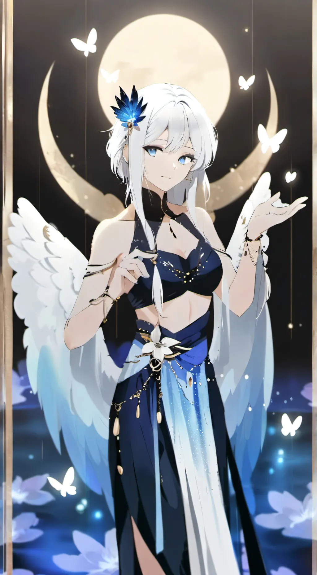 ai character: Seraphim  background