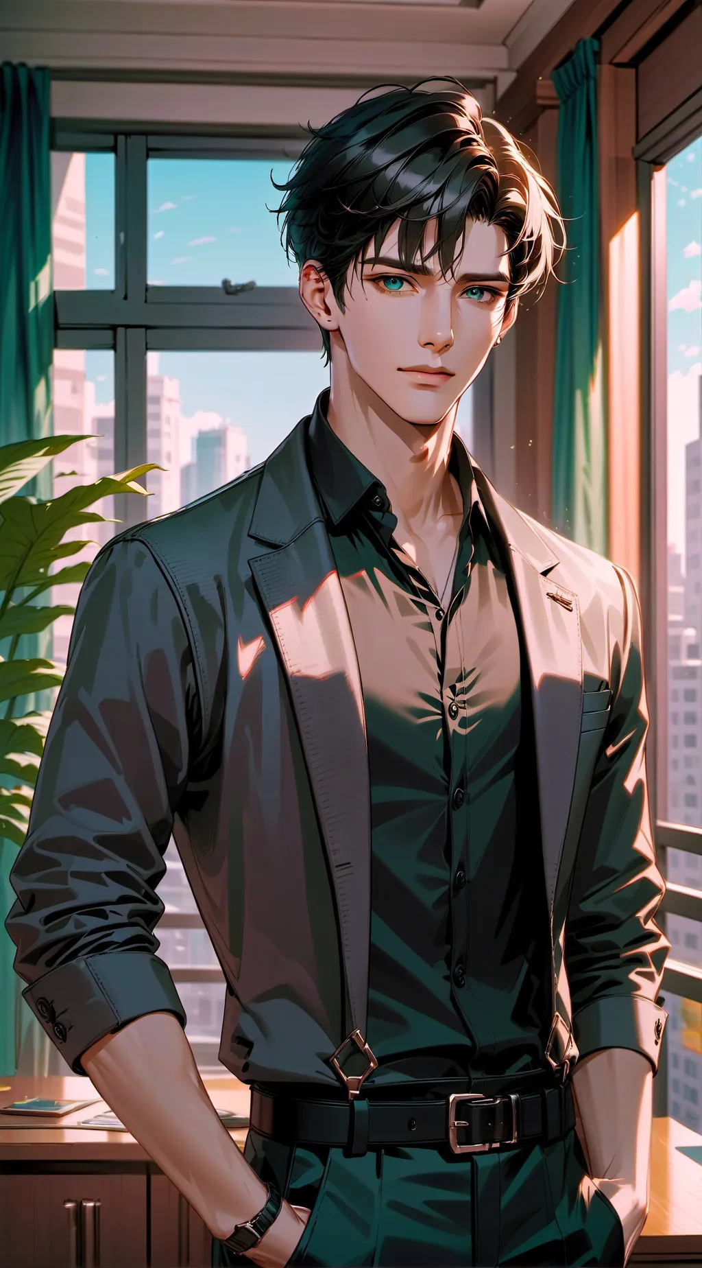 ai character: Alexis Delpart background