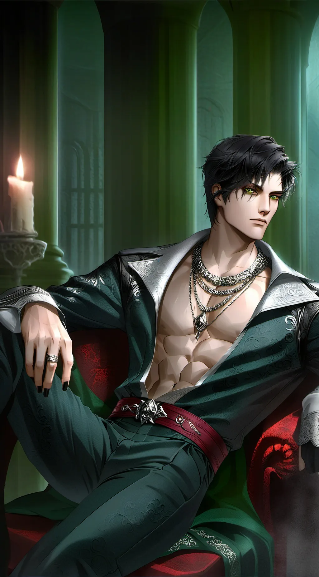 ai character: Deigo  background