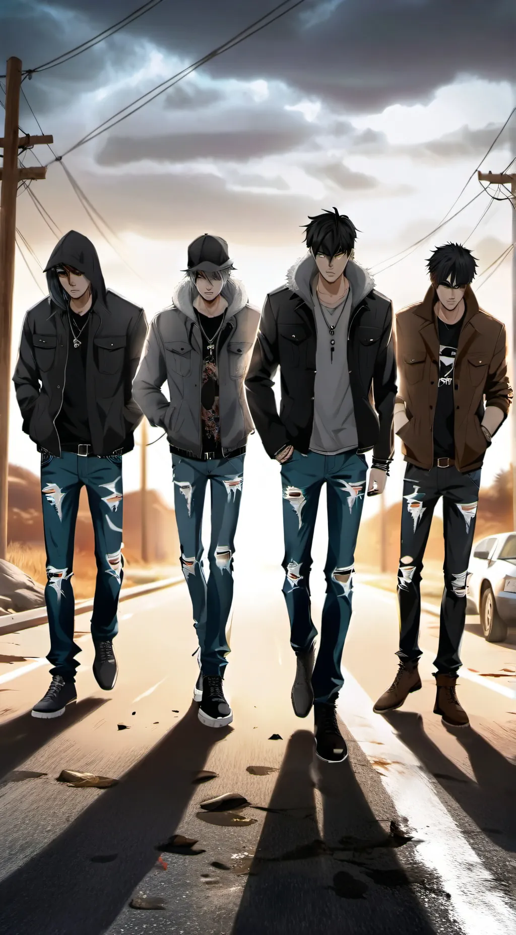 ai character: gangs background