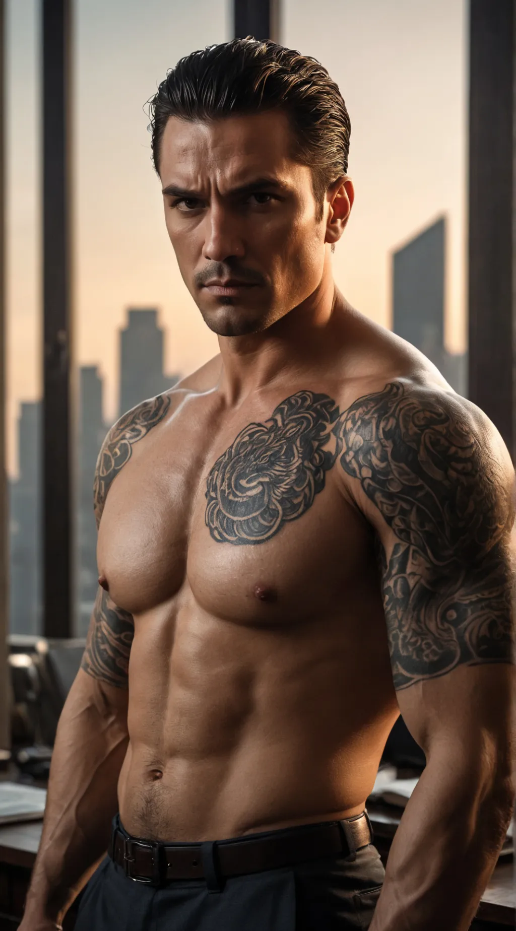 ai character: Vincent Steele background