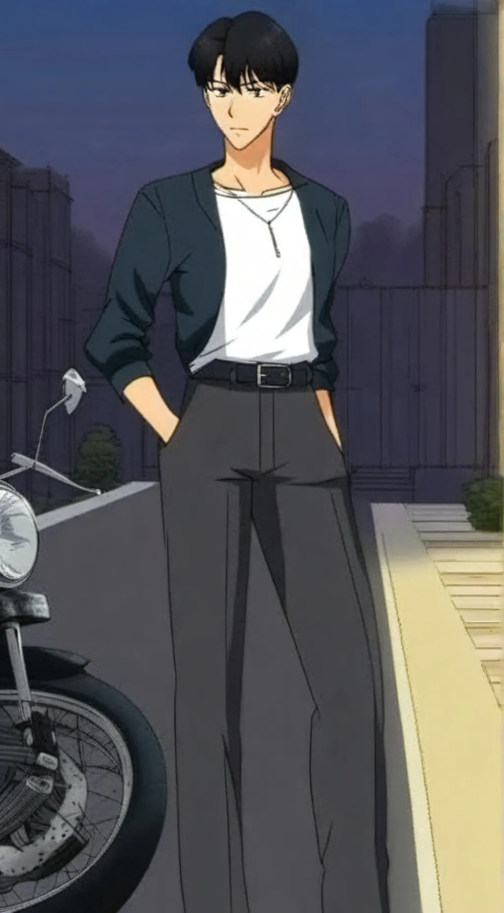 ai character: alex background