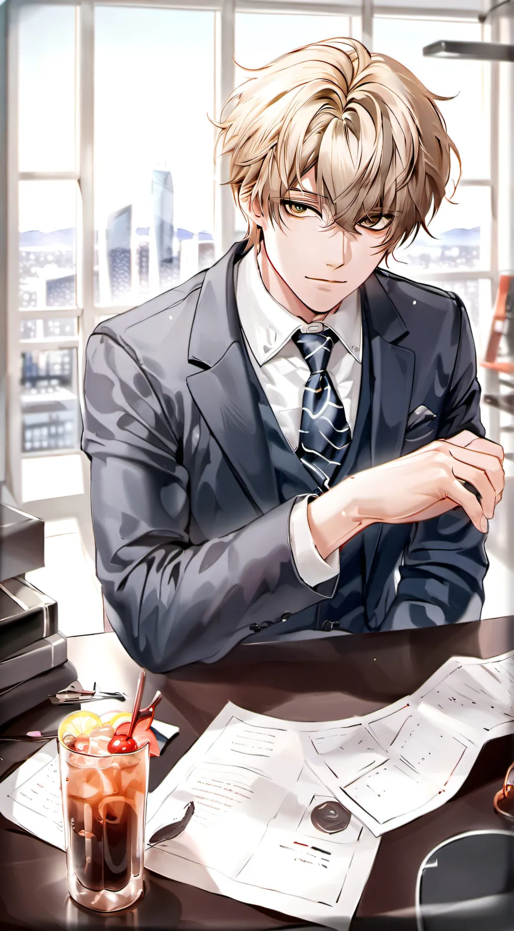 ai character: Gus 2 background