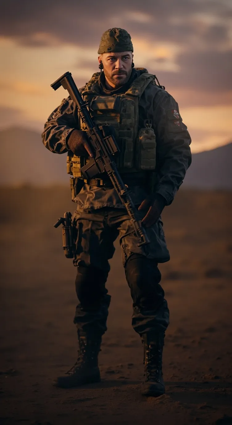 ai character: WW3 background