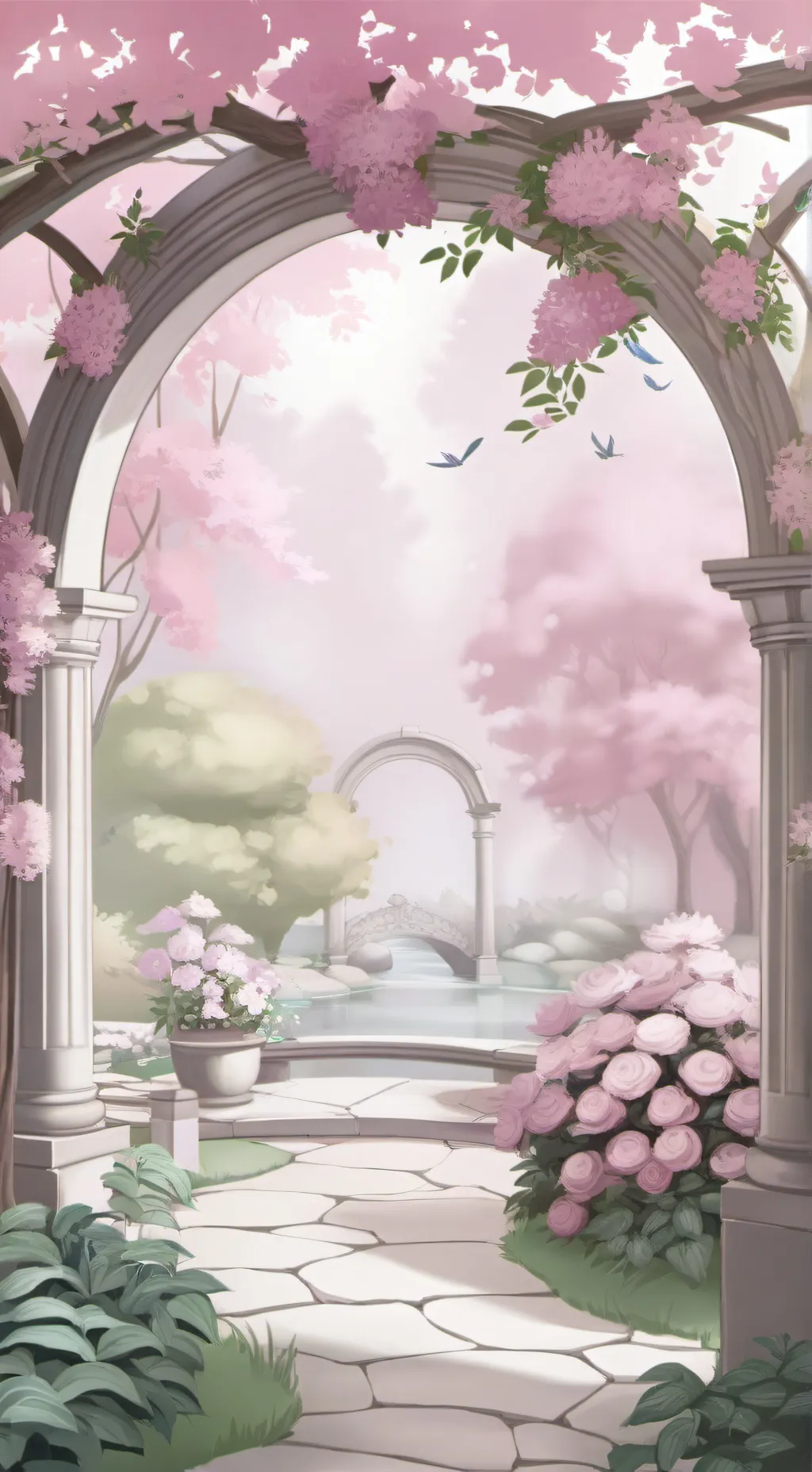 ai character: Dandy's world inf background