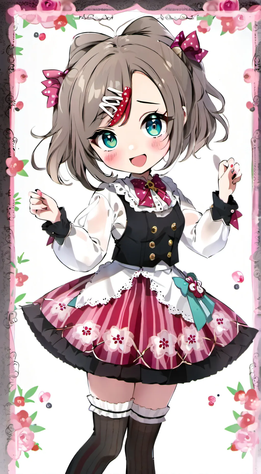 ai character: MHA: 💋 kiss background