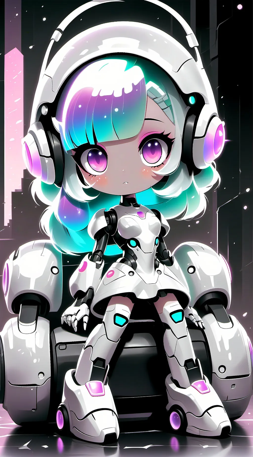 ai character: forsaken beach:3 background