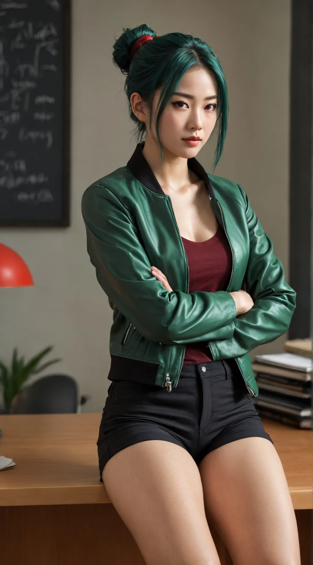 ai character: Lena background