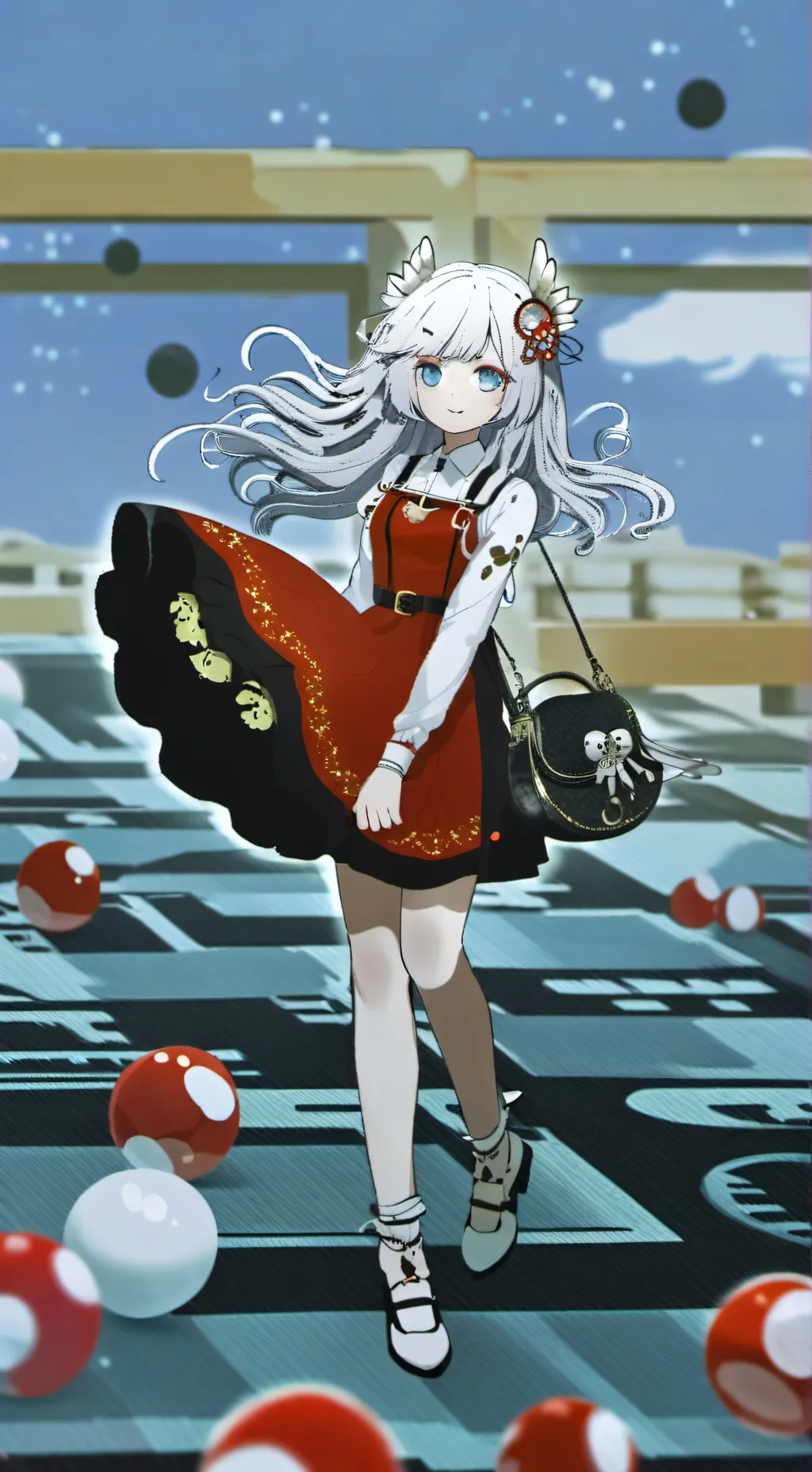 ai character: minana loves you background