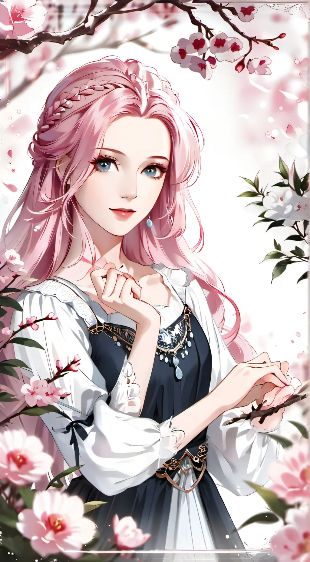 ai character: ♡coral♡ background