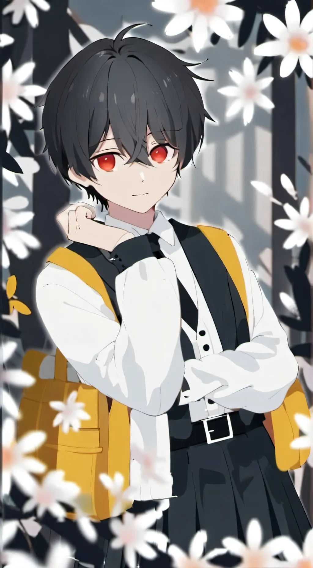 ai character: Leo  background