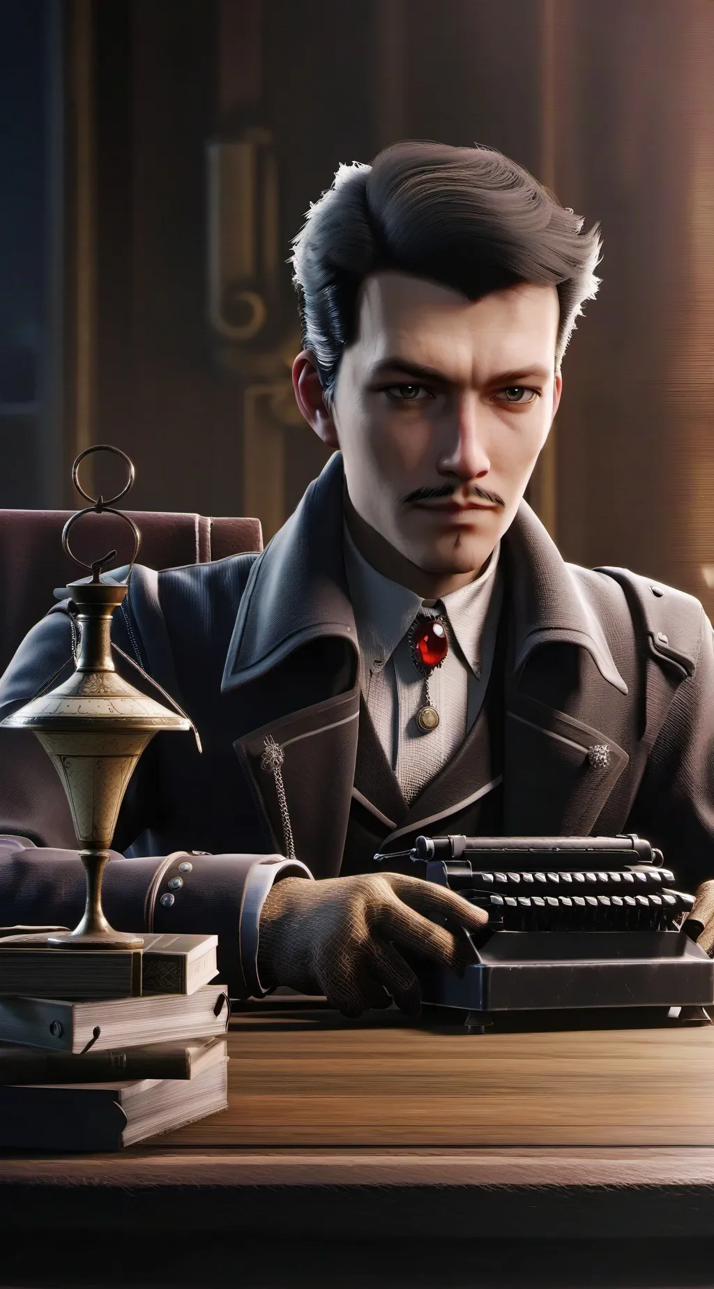 ai character: Jackson Scribner  background